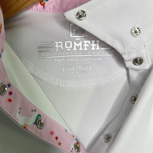 Romfh Girls Long Sleeve Show Shirt Size S - Picture 6 of 8